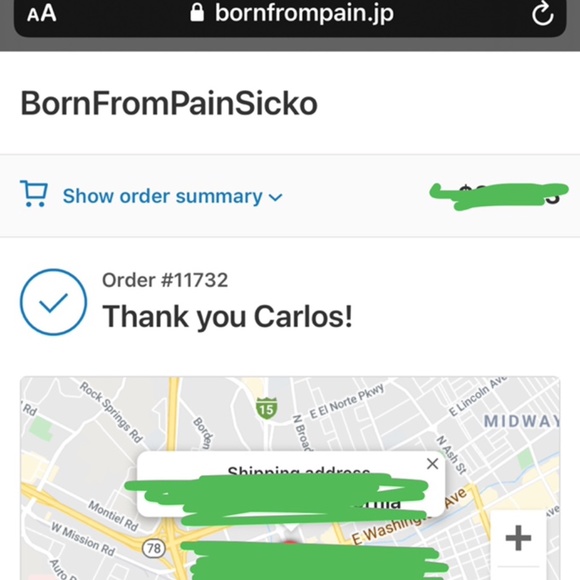 Sickö Born From Pain tee - Picture 5 of 7